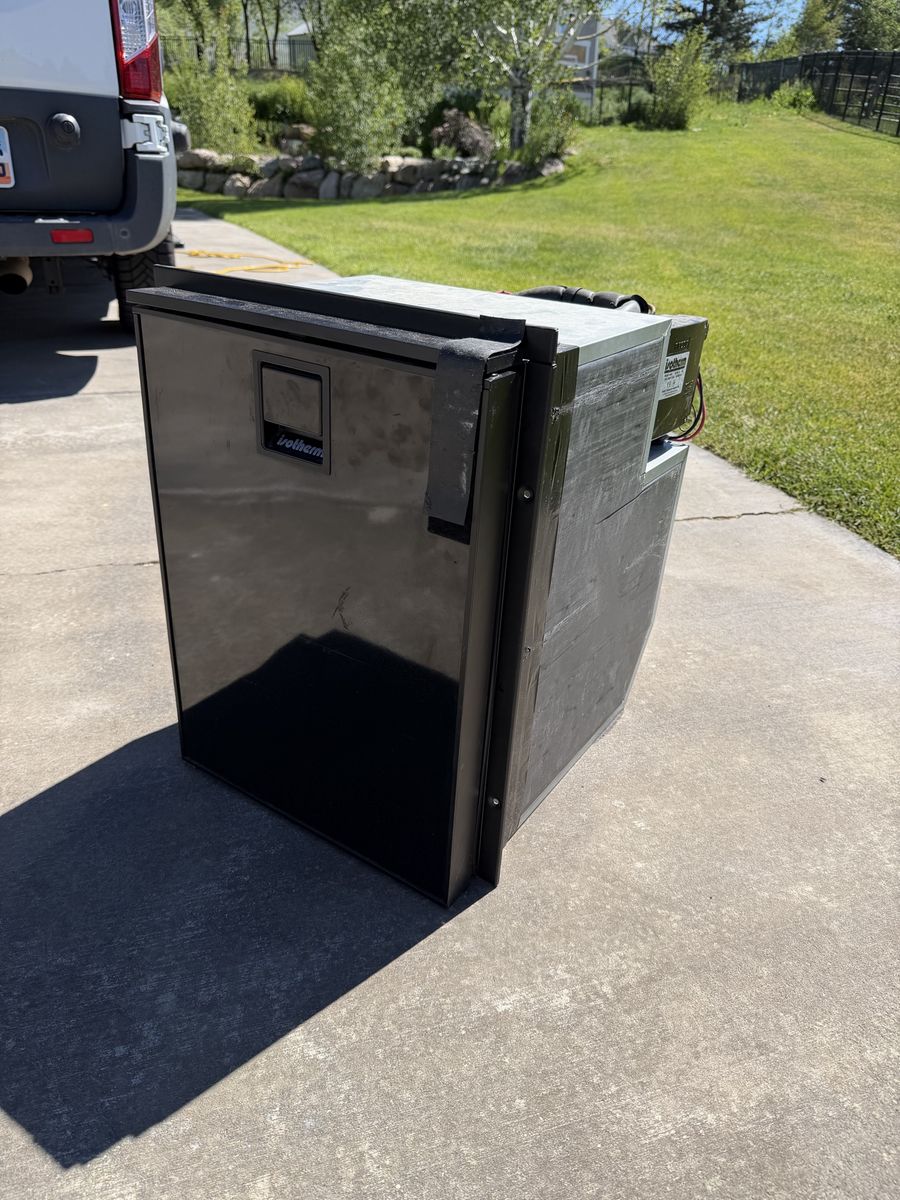 Isotherm Cruise CR49 EL 1.7 cu ft 12/24V Marine RV Refrigerator - Stainless Steel Door