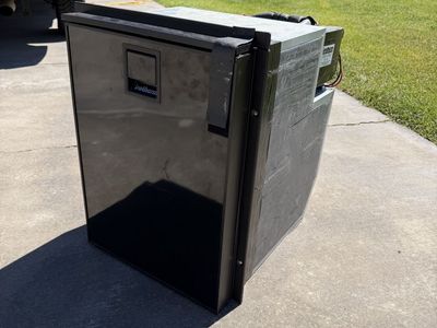 Isotherm Cruise CR49 EL 1.7 cu ft 12/24V Marine RV Refrigerator - Stainless Steel Door
