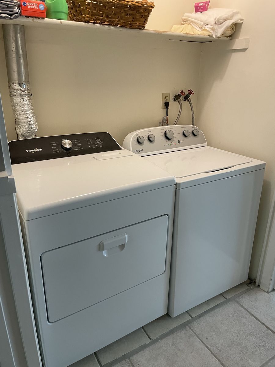 Washer and dryer