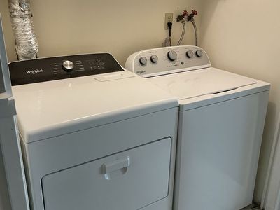 Washer and dryer