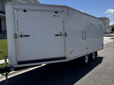 2005 Pace American Aero Sport V-Nose 21' Enclosed Trailer - Tandem Axle, New Tires