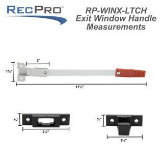 RV Exit Window Latch