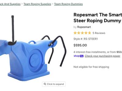 Ropesmart Roping Dummy