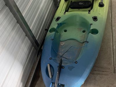 Ocean peddle kayak