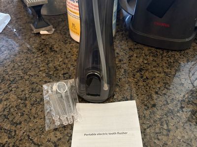 Portable water flosser