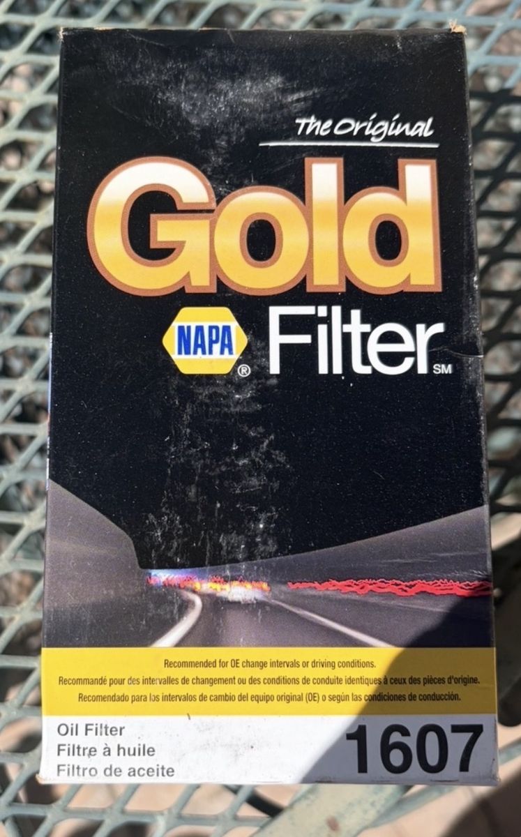 NAPA Gold Oil Filter 1607 - The Original Gold Filter