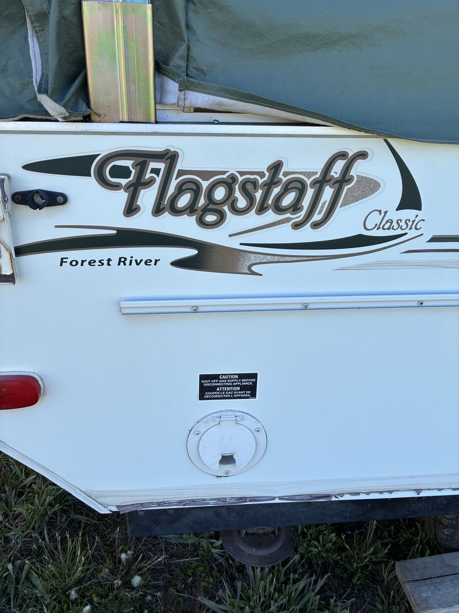 Flagstaff classic camping trailer