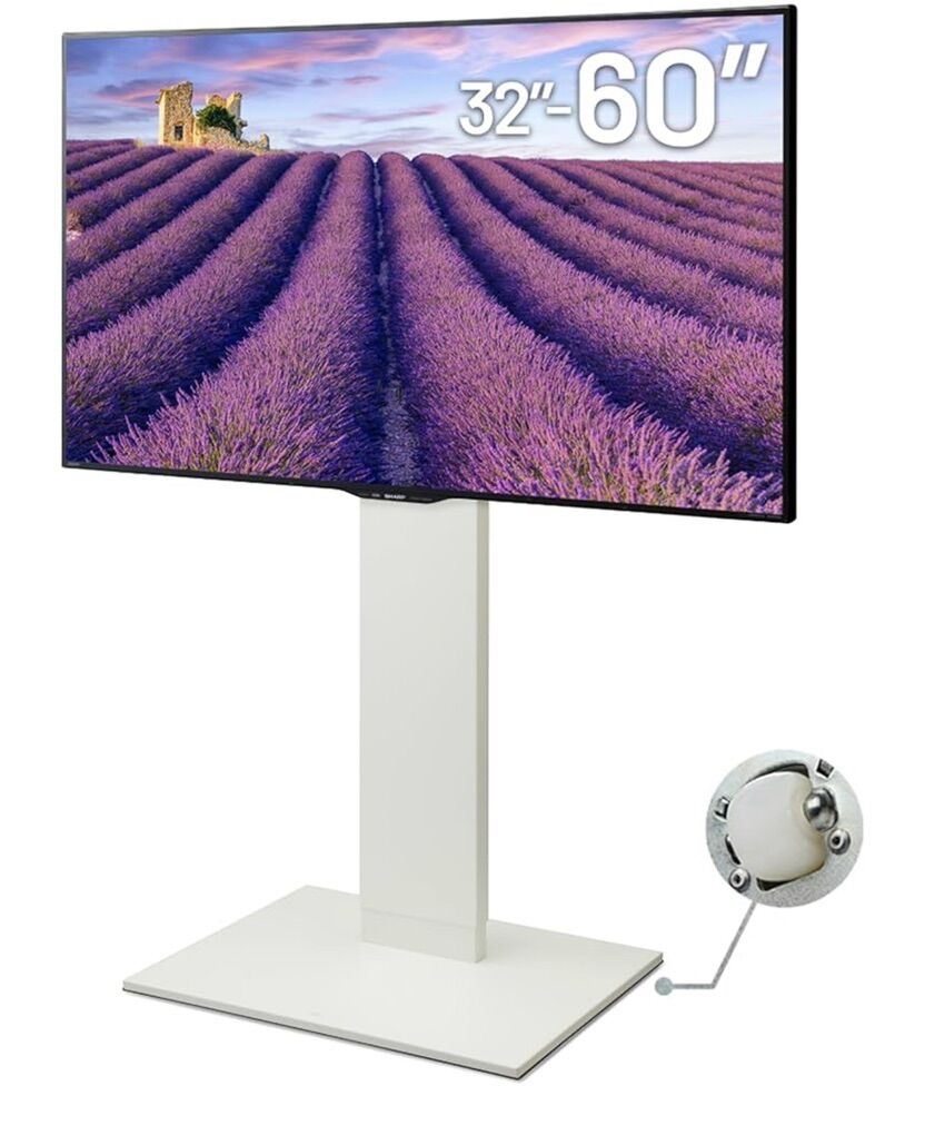 Wall Interior TV Stand: V2 Caster High Type