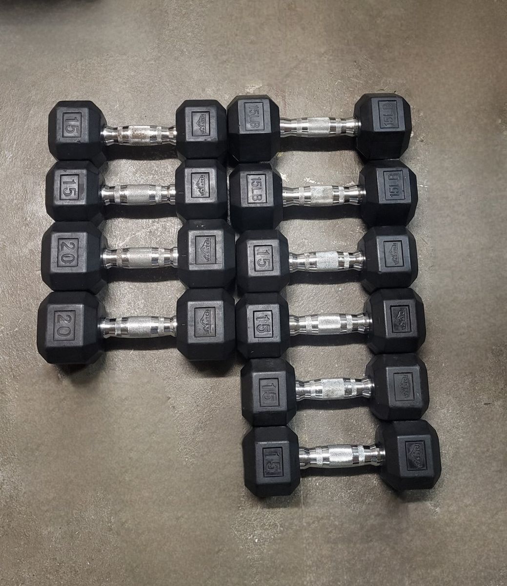 dumbbells 160 pounds