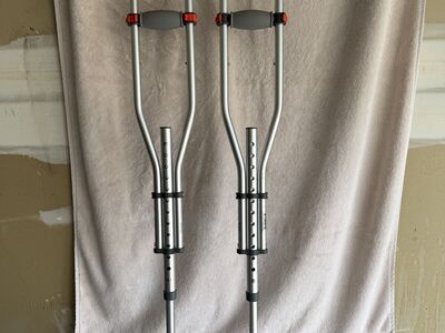 Pair Of Crutches