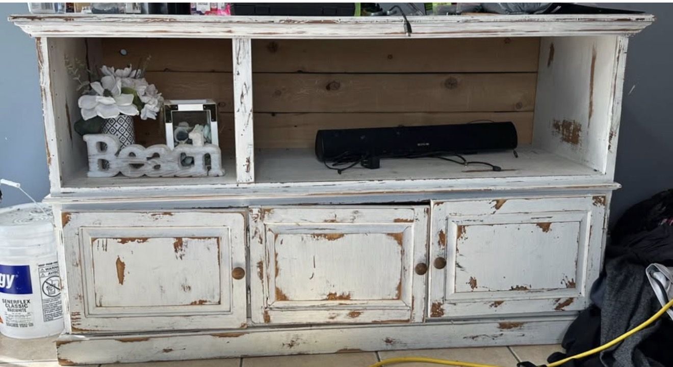 farmhouse style Entertainment Center