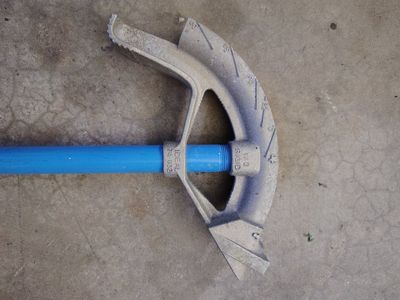 IDEAL 74-032 1/2" Rigid Conduit Bender with Blue Handle - Used Industrial Tool