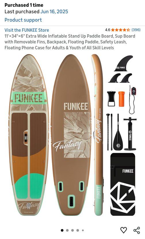 paddle board