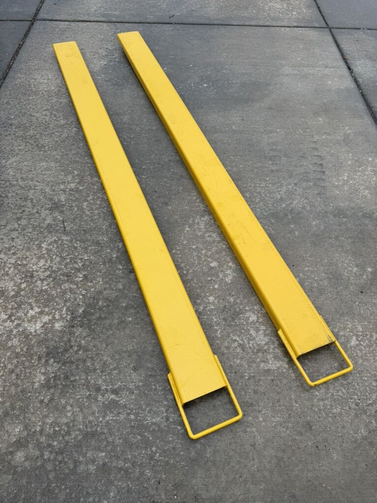 NEW FORKLIFT PALLET FORK EXTENSIONS 8FT