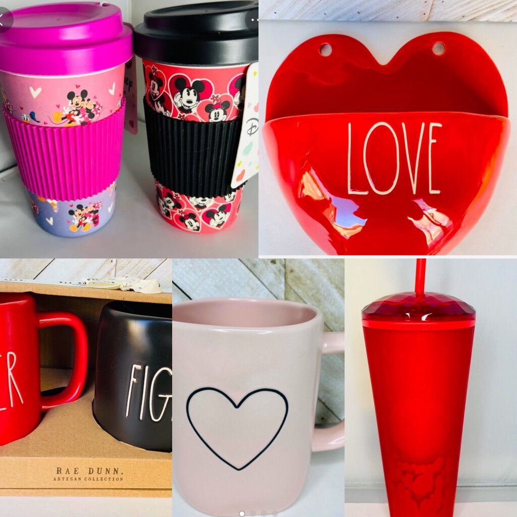 Valentine's Day Gifts Rae Dunn Disney Starbucks