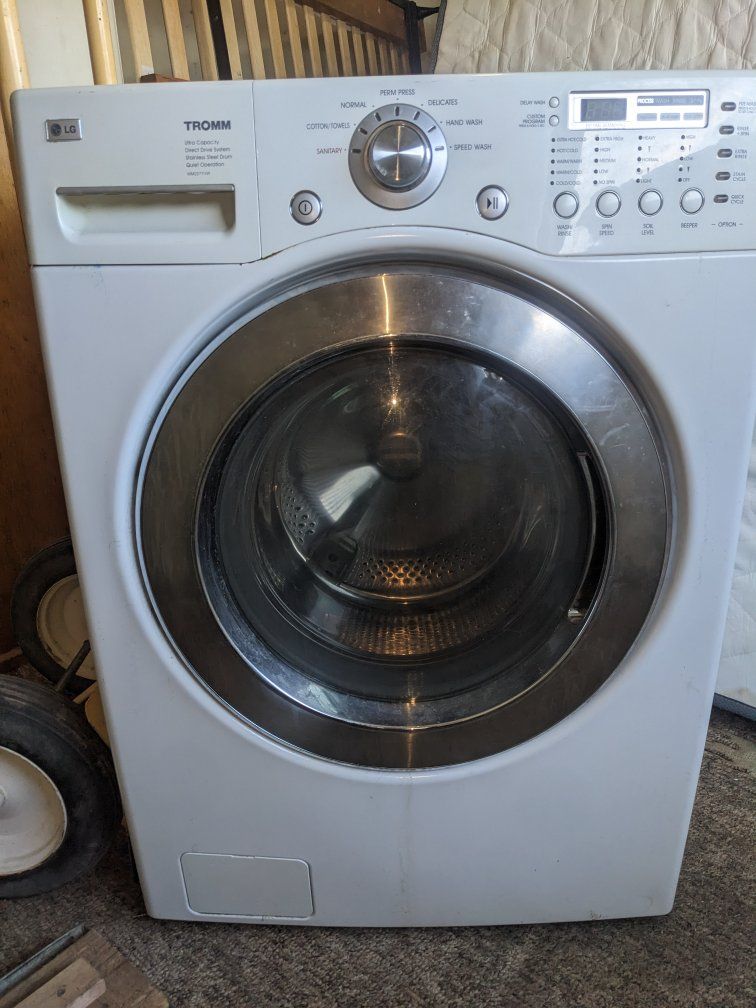 washer and dryer
