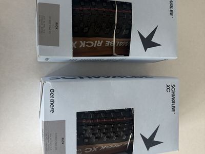 (2) Schwalbe Rick XC Pro (Addix Speed) 29x2.25 Tires