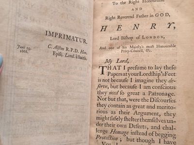 The Christian Life by John Scott, 1757 12th Ed. Vol. 1 Antique Religious Book