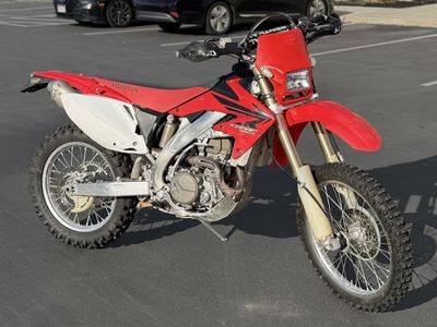 2007 Honda Crf450x E Start