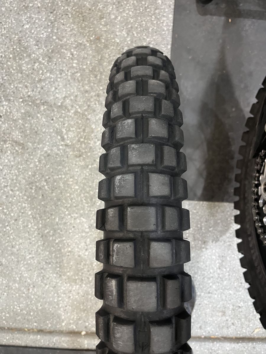 2qty Continental TKC80 Motorcycle Dual Sport Tires Front and Rear - Used