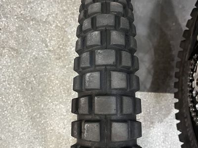 2qty Continental TKC80 Motorcycle Dual Sport Tires Front and Rear - Used
