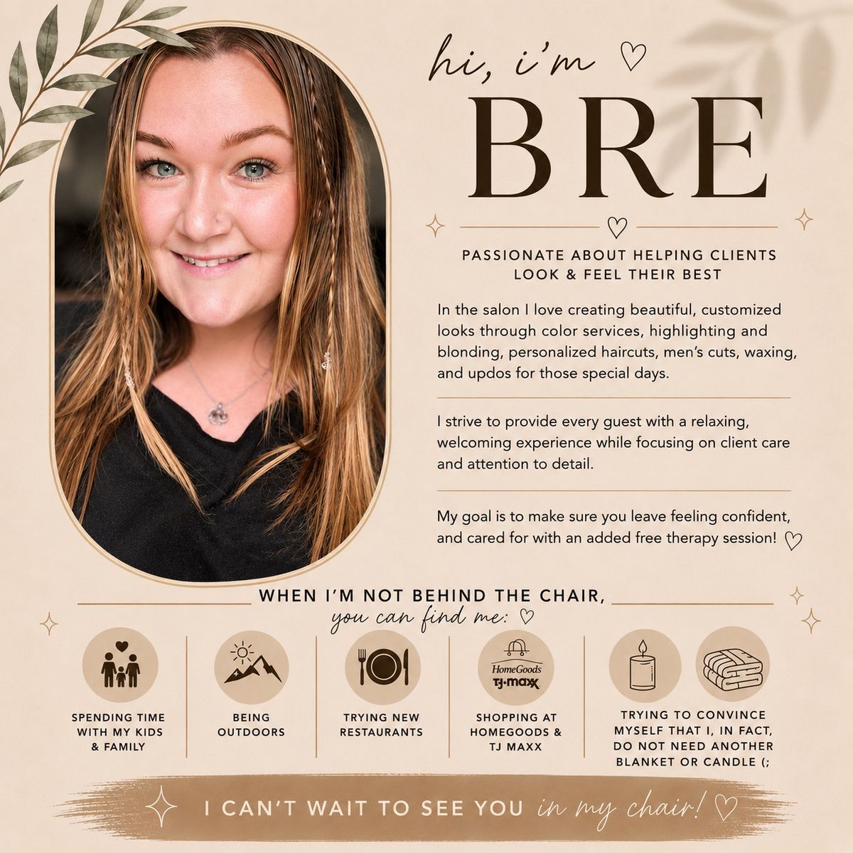 Hair Stylist & Esthetician Services by Bre: Book Your Transformation!