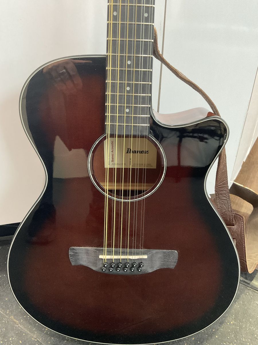Ibanez Guitar AEG5012-DVH   E75012116 come with amp.