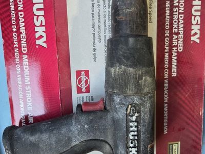 Husky Vibration Dampened Medium Stroke Air Hammer with 3,000 BPM Free Speed