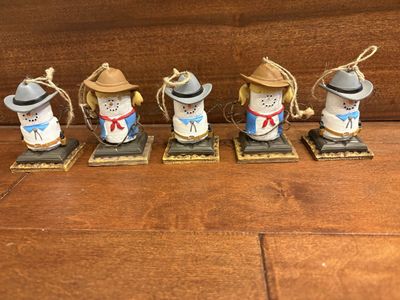 5 Original S’mores Ornaments made by Midwest