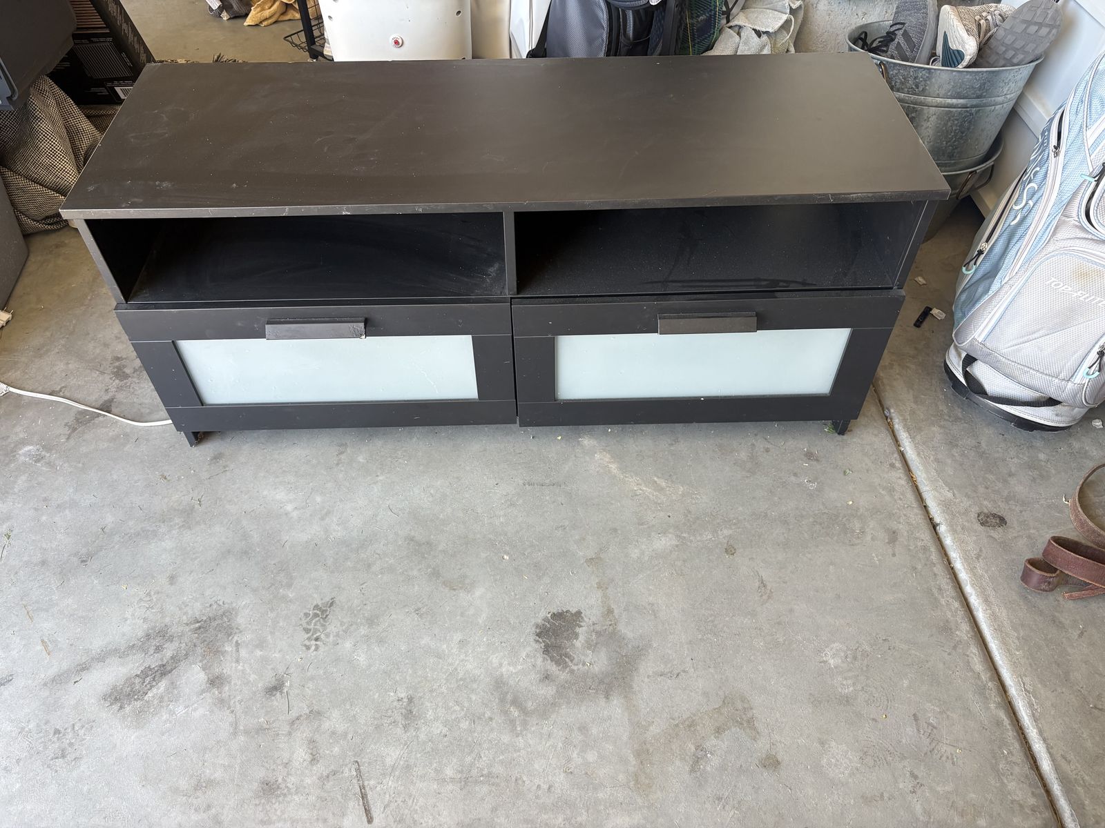 IKEA Black Entertainment Center