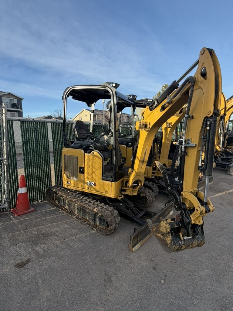 Cat 302 for Rent. 20 Class, 2 Ton Machine. Great for Backyards