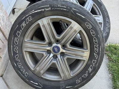 Ford F-150 wheels and tires. Rims and tires. F150