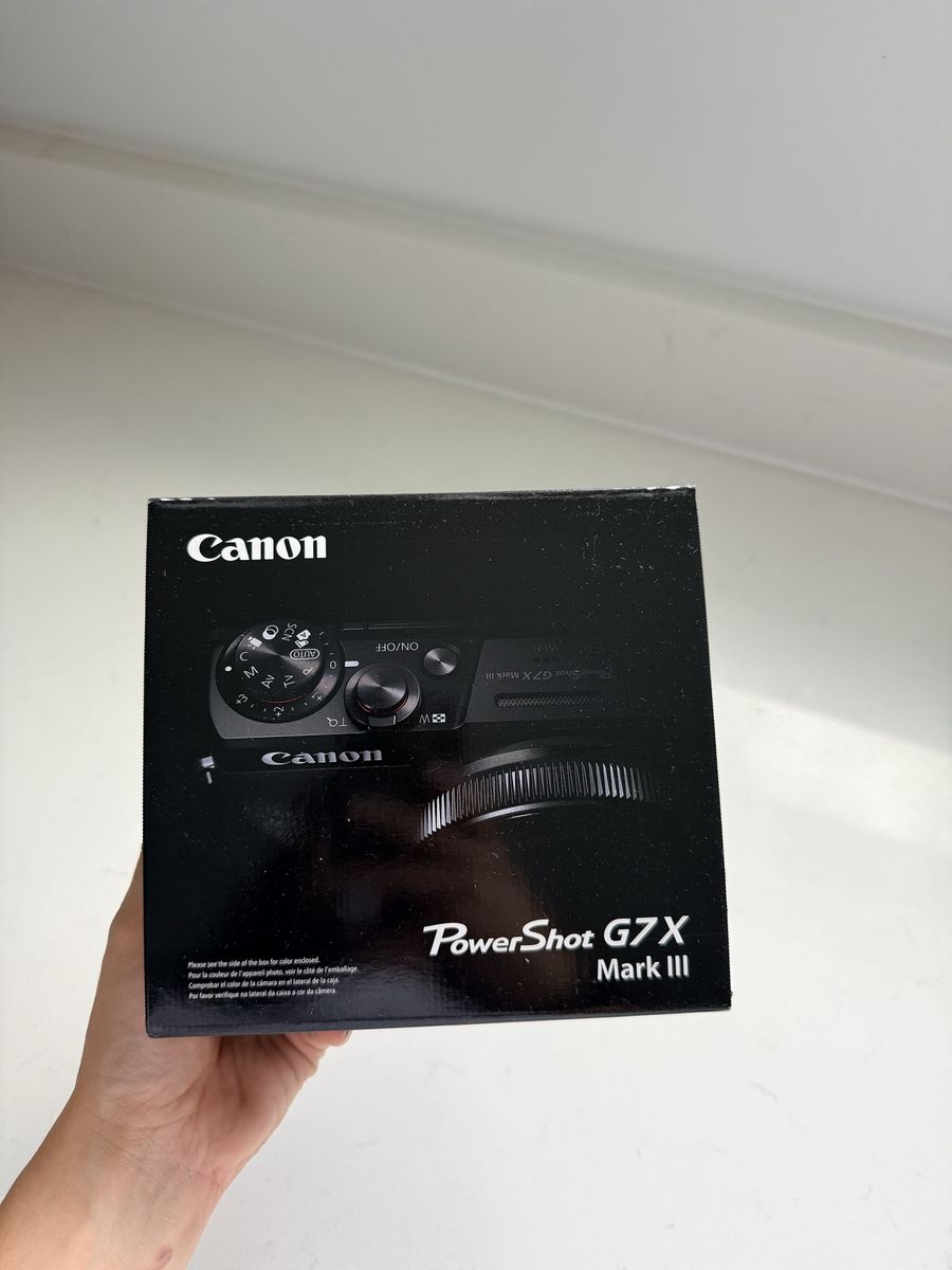 Canon PowerShot G7X Mark III Digital Camera - New in Box, Black