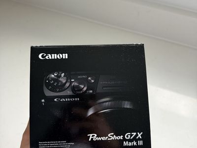 Canon PowerShot G7X Mark III Digital Camera - New in Box, Black