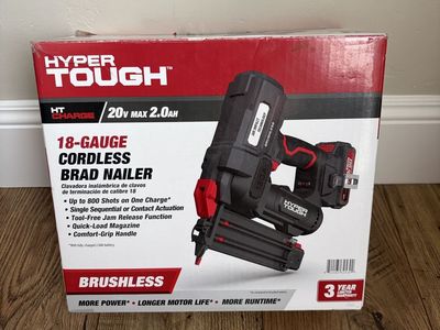New in box 20V Cordless Brad Nailer