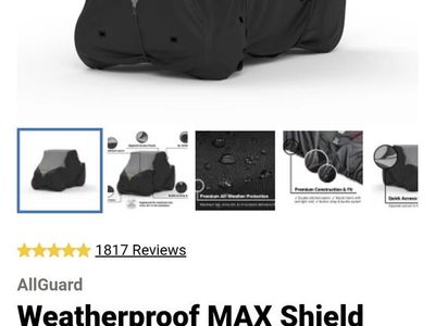 Storage cover new 2024 canam commander