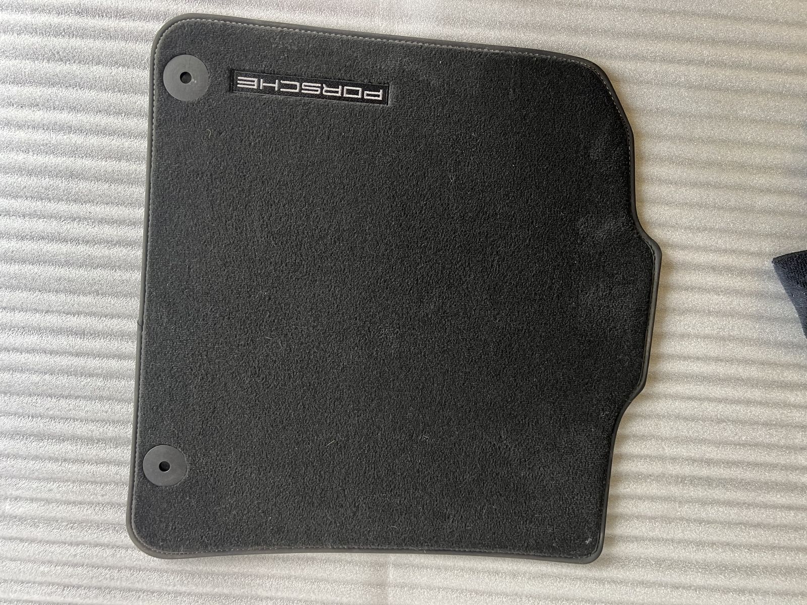 OEM Porsche Black Carpet Floor Mats Set - Used