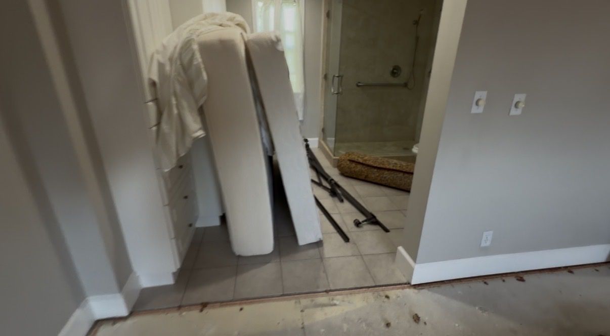 Queen IntelliBed Mattress + Metal Bed Frame - Good Condition - Provo - $250 OBO Must Go!