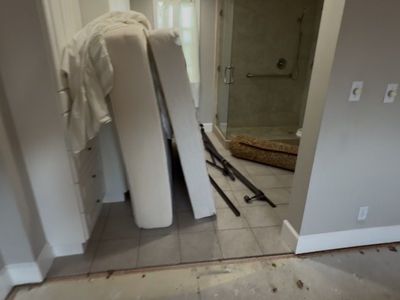 Queen IntelliBed Mattress + Metal Bed Frame - Good Condition - Provo - $250 OBO Must Go!