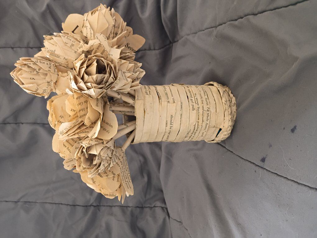 handmade paper flowers