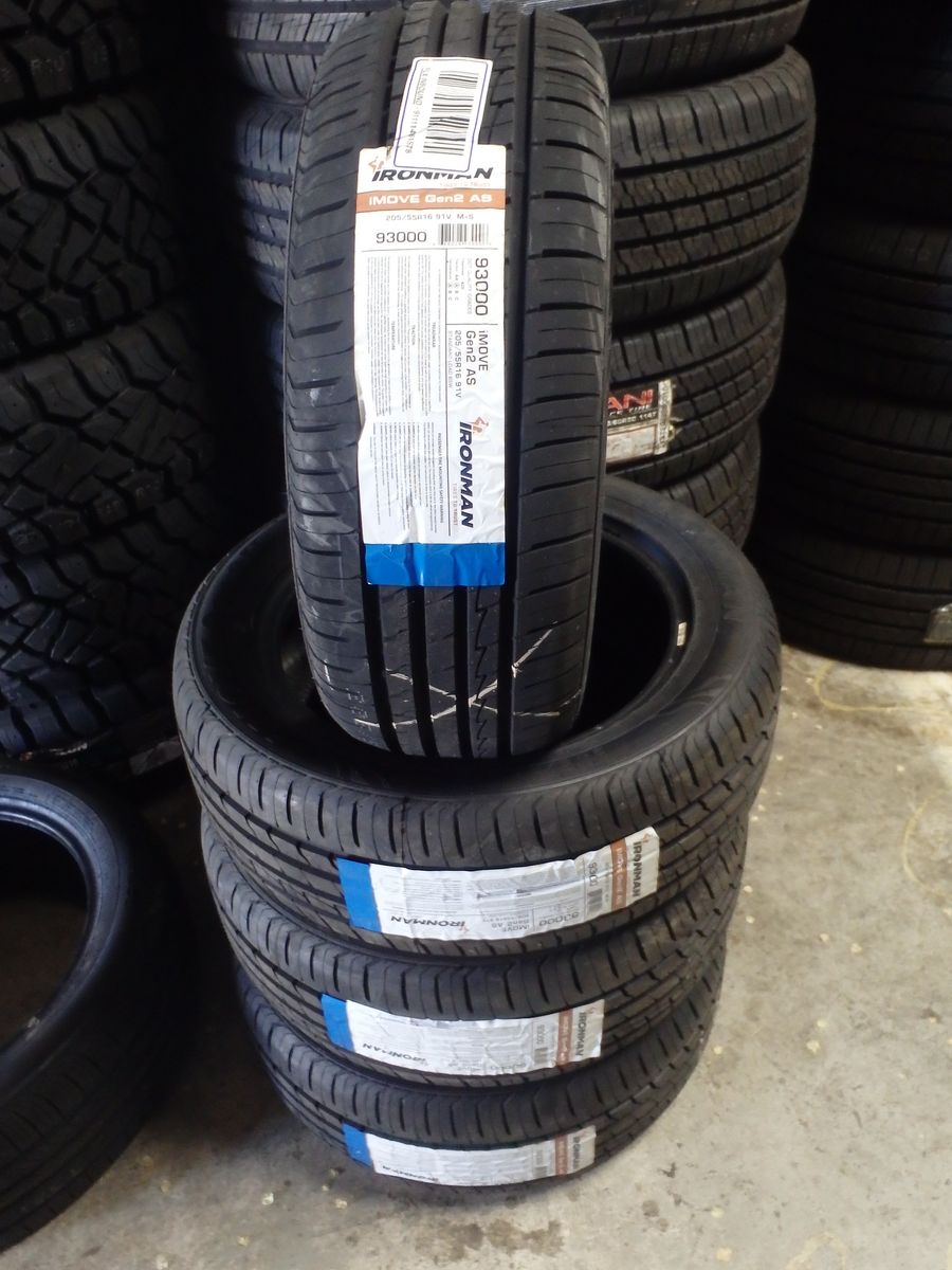 205/55R16 IRONMAN IMOVE GEN 2 AS SET OF BRAND NEW TIRES