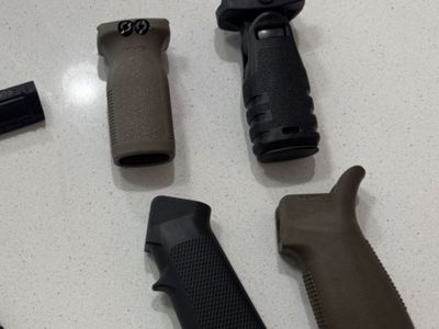 Tactical Rifle Accessories Lot - Grips