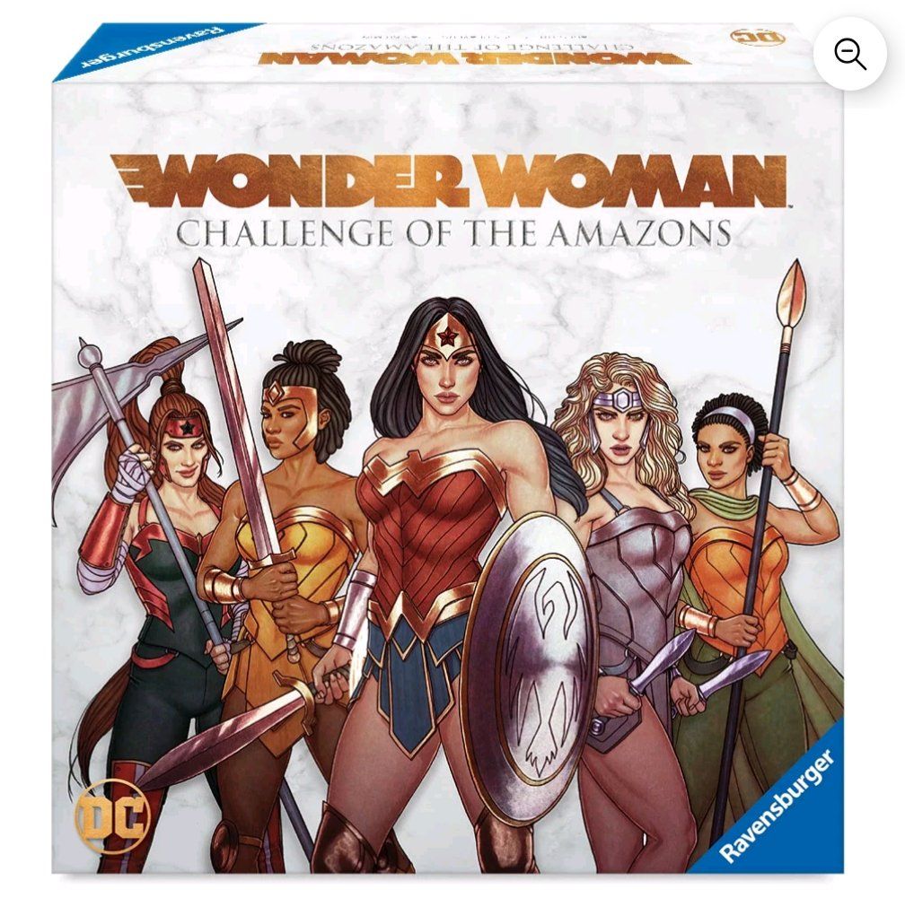 Sealed Wonder Woman Challenge of the Amazons Board Game