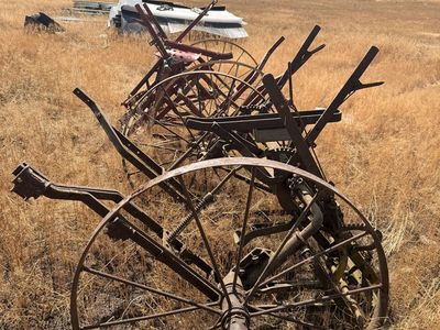 Antique Horse-Drawn Walking Cultivator / One Horse Plow
