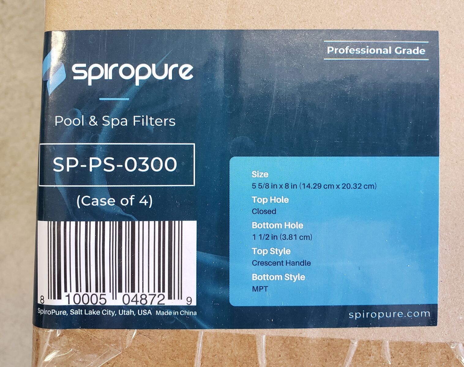 Spiropure SP-PS-0300 Hot Tub Filters