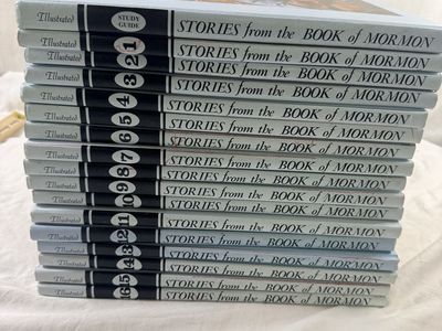 Illustrated Stories From The Book of Mormon 17 Volume Set 1-16 + Study Guide