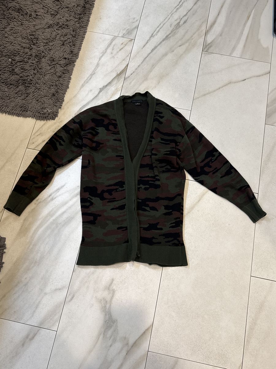 Sanctuary Size 10 Camo Open Front Cardigan.