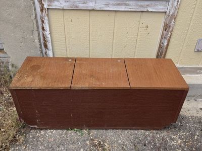 Bench with storage free