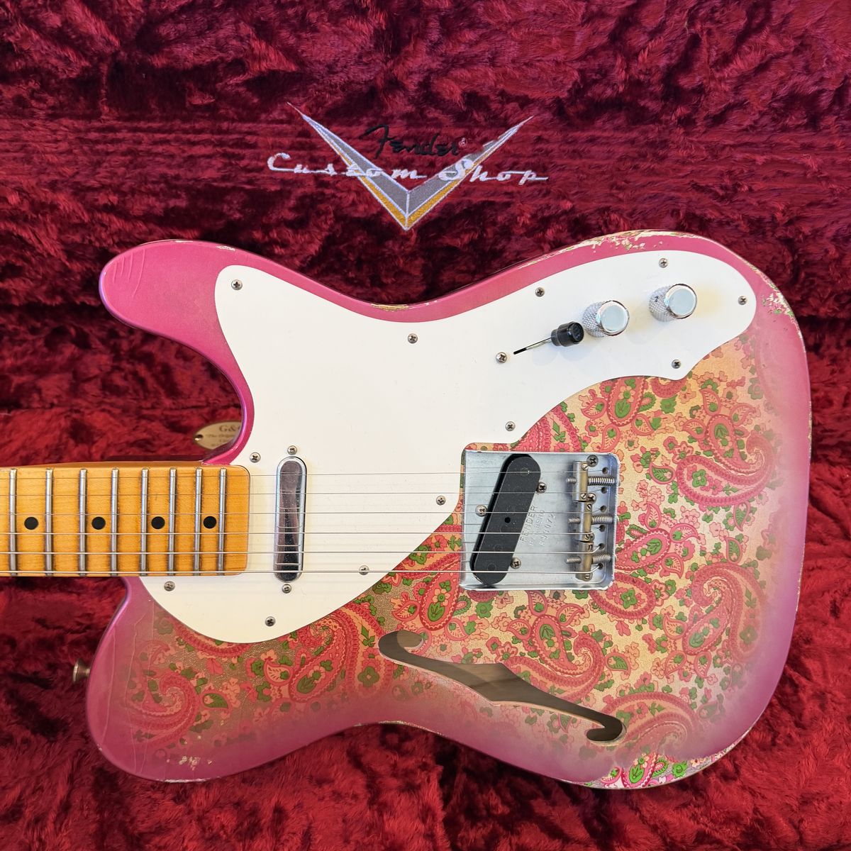 Fender Custom Shop Limited Edition 50's Thinline Telecaster Relic - NAMM Display!