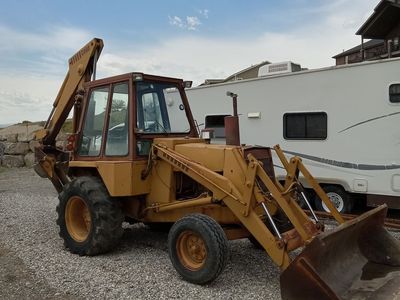 Case 580C backhoe
